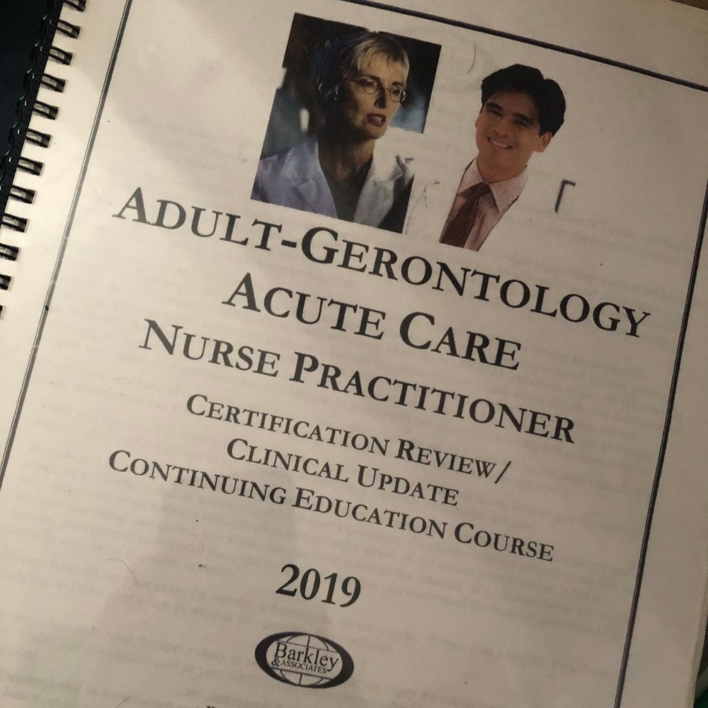 Barkley- Adult Gerontology Acute Care Review Book 2019